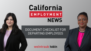 CEN Thumb - Document Checklist for Departing Employees